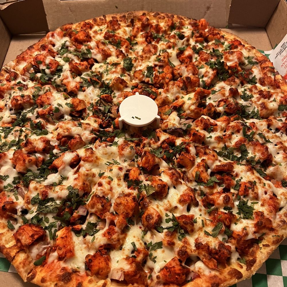 Tandoori chicken pizza Tandoori chicken pizza