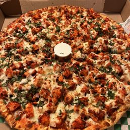 Tandoori chicken pizza Tandoori chicken pizza