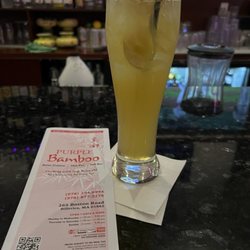 Purple Bamboo Restaurant - Delicious Fog Cutter.