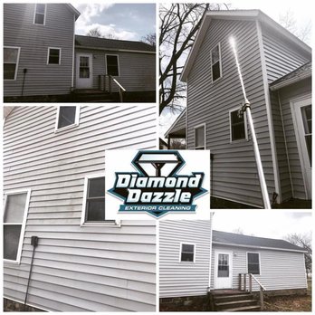 Diamond Dazzle Cleaning - Before and After Soft Washing in Michigan - Pressure Washers Near Me - Hastings, Michigan Diamond Dazzle Cleaning - Before and After Soft Washing in Michigan - Pressure Washers Near Me - Hastings, Michigan