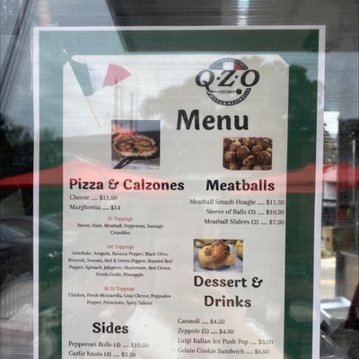 Menu photo 4 QZO Pizza Ocoee, FL