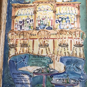 Wharf Pub & Restaurant - a drawing of a bar - Pubs Near Me - Edgartown, Massachusetts Wharf Pub & Restaurant - a drawing of a bar - Pubs Near Me - Edgartown, Massachusetts