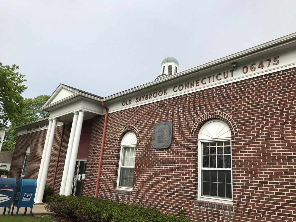 US POST OFFICE Updated September 2024 36 Main St, Old Saybrook
