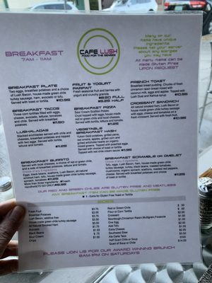 Menu photo 8 Cafe Lush Albuquerque, NM Menu photo 8 Cafe Lush Albuquerque, NM