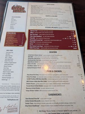 Menu photo 4 The Chop House Madison, AL Menu photo 4 The Chop House Madison, AL