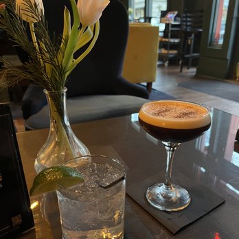 Vesper - More good cocktails. Gin and tonic and espresso martini - Tapas Bars Near Me - Atlanta, Georgia Vesper - More good cocktails. Gin and tonic and espresso martini - Tapas Bars Near Me - Atlanta, Georgia