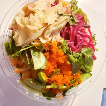 Poké Cafe - Salmon poke. LOVE 5/5 - Poke Near Me - Glendale, California