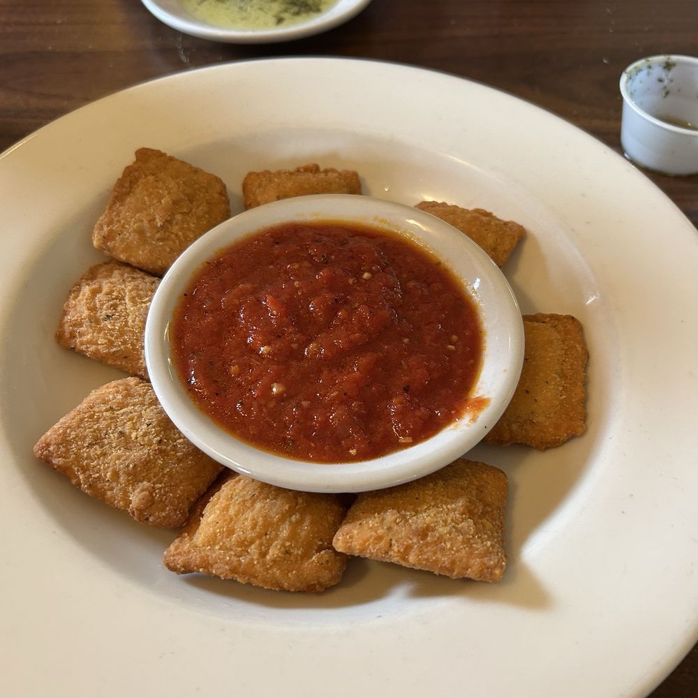 Sapore Grill - Breaded Ravioli with sauce - Italian Near Me - Double Springs, Alabama Sapore Grill - Breaded Ravioli with sauce - Italian Near Me - Double Springs, Alabama