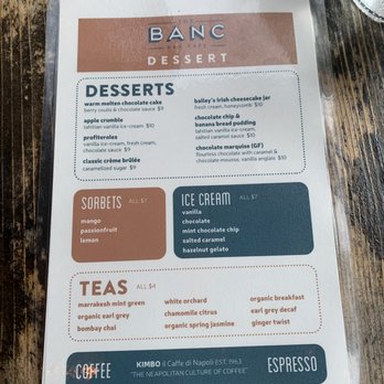 Banc Cafe - Cafes Near Me - New York, New York