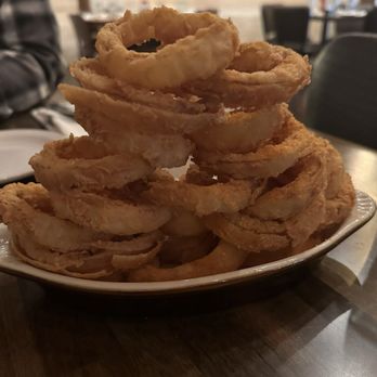 Pear Tree Kitchen & Bar - Pear Tree Onion Rings - Large - Steakhouses Near Me - Macon, Missouri