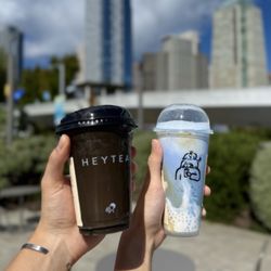 Heytea - Magnolia Latte, Cloud Coconut Blue