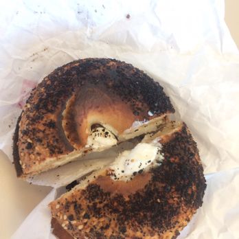 Dunkin' - Burnt bagel. How can they serve this?! - Donuts Near Me - Santa Clarita, California