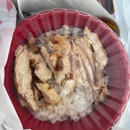 TERIYAKI CHICKEN WHITE MEAT PLATTER TERIYAKI CHICKEN WHITE MEAT PLATTER