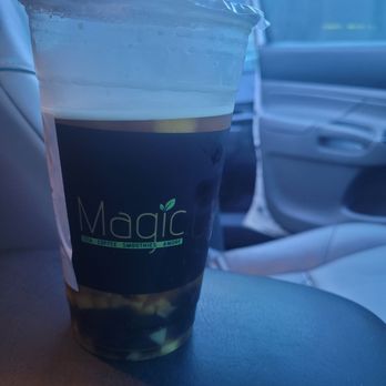 Magic Cup - Mango oolong tea - Coffee & Tea Near Me - Houston, Texas