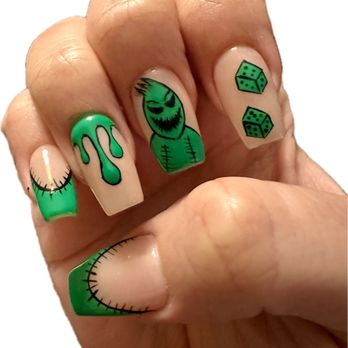 Cali Nails and Spa - Oogie Boogie nails for my Disneyland trip! - Nail Salons Near Me - Vacaville, California Cali Nails and Spa - Oogie Boogie nails for my Disneyland trip! - Nail Salons Near Me - Vacaville, California
