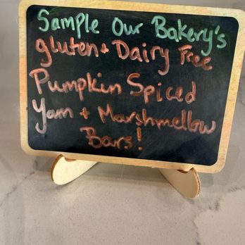 Align Coffee - Gluten and dairy free popular items- everyone loves this pumpkin spiced marshmallow bar!! - Bakeries Near Me - Magnolia, Texas