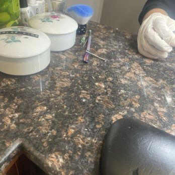 Capital Nail & Spa - The rainbow tool on the table, is what she used to remove my previous nails. - Nail Salons Near Me - Plainfield, New Jersey