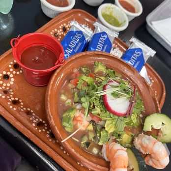 Taqueria Las Comadres - Cocktel De Camarón - Mexican Near Me - La Mirada, California