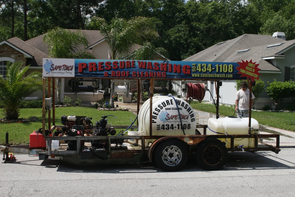 Slide of Safe Touch Pressure Washing & Painting