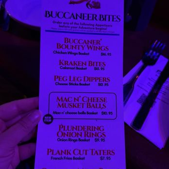 Pirates Dinner Adventure - Appetizer menu - American Near Me - Buena Park, California Pirates Dinner Adventure - Appetizer menu - American Near Me - Buena Park, California