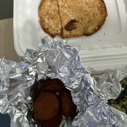 SOURDOUGH TOAST, Side of beef sausage