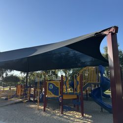 River Oaks Park - Play Equipment with Overhead Shade Coverage
