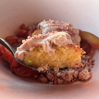 VAGA Restaurant & Bar - Sweet Corn Cake/Tamal (?) - Latin American Near Me - Encinitas, California VAGA Restaurant & Bar - Sweet Corn Cake/Tamal (?) - Latin American Near Me - Encinitas, California