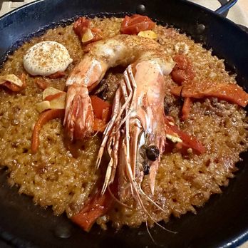 Tropezón - Seafood Paella $39-Delicious - Tapas/Small Plates Near Me - Miami Beach, Florida