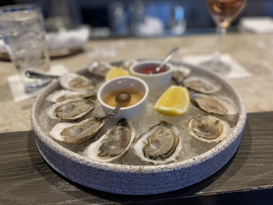 Photo of Bambara - Cambridge - Cambridge, MA, US. Happy hour oysters