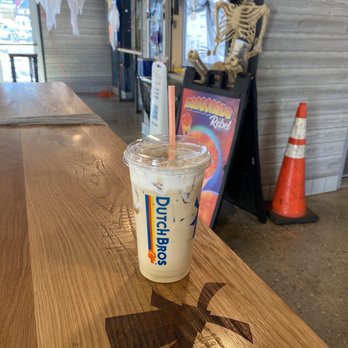Dutch Bros Coffee - Caramel Pumpkin Br-l-e Breve - Coffee & Tea Near Me - Lakewood, Colorado
