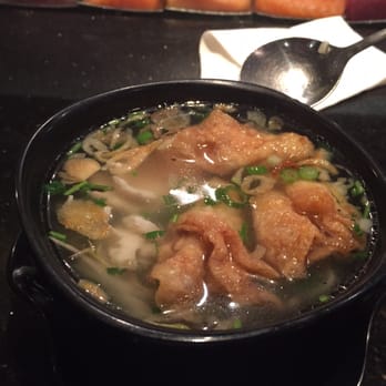 Nooshi - Chicken wonton soup - Sushi Bars Near Me - Washington, DC, District of Columbia Nooshi - Chicken wonton soup - Sushi Bars Near Me - Washington, DC, District of Columbia