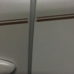 Let's play a game. Guess which door was painted? ARE YOU KIDDING ME? Let's play a game. Guess which door was painted? ARE YOU KIDDING ME?