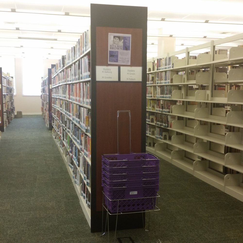 North Suffolk Library - Some of the adult/young adult area - Libraries Near Me - Suffolk, Virginia