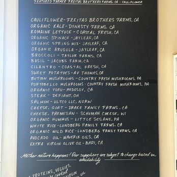 sweetgreen - Healthy Salads, Wraps, and Bowls - The majority of ingredients are locally sourced. - Salad Near Me - Costa Mesa, California