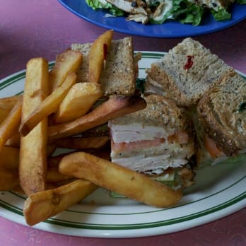 Jackson Hole - Turkey club with steak fries. Yummy!! - Burgers Near Me - East Elmhurst, New York