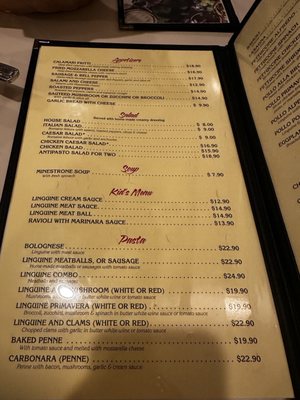 Menu photo 2 Ricado's Italian Restaurant Aiea, HI