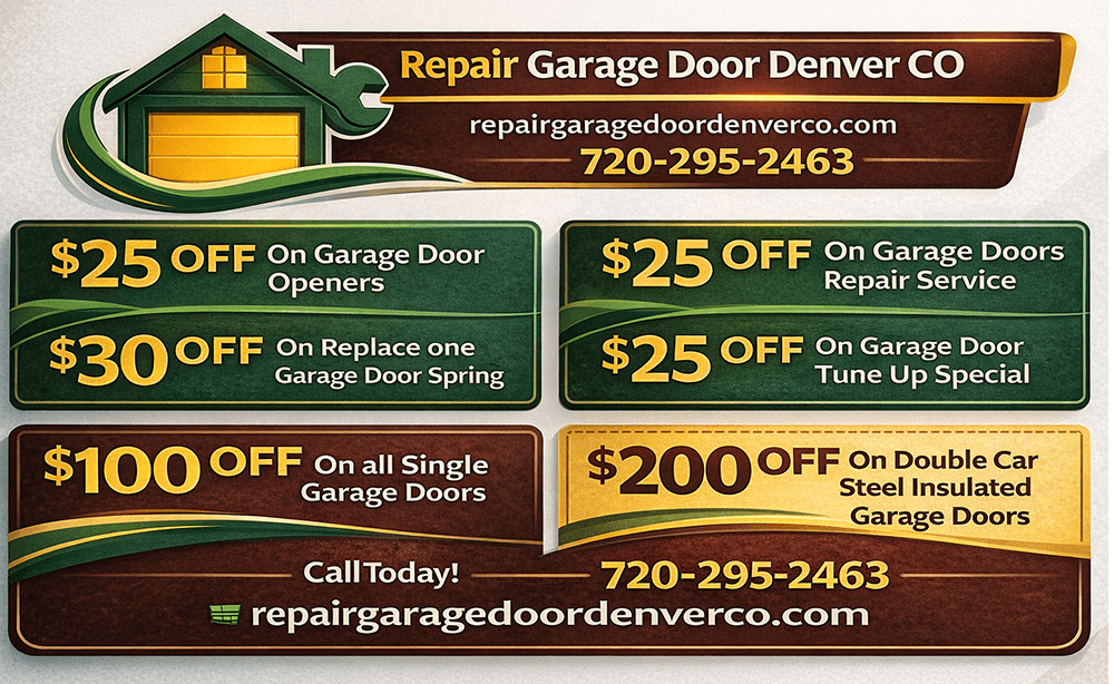 Repair Garage Door - Garage Door Contractor in Denver, CO