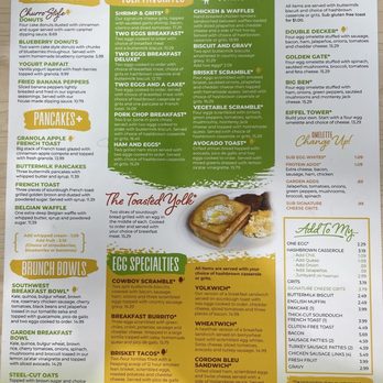 The Toasted Yolk Cafe - Menu - Breakfast & Brunch Near Me - Atlantic Beach, Florida The Toasted Yolk Cafe - Menu - Breakfast & Brunch Near Me - Atlantic Beach, Florida