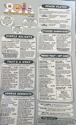 Menu photo 6 The Original Sunrise Cafe Las Vegas, NV Menu photo 6 The Original Sunrise Cafe Las Vegas, NV