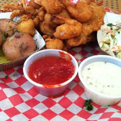 Shells Seafood - Tampa - Fried everything basket.