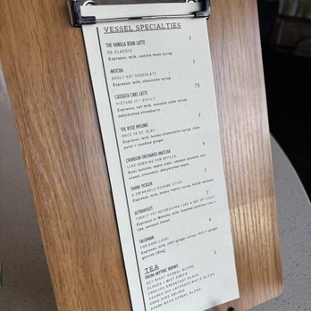 Vessel Coffee Collaborative - MENU -- Thursday, 2 April 2026 -- at Vessel Coffee Collaborative , a coffee shop - Coffee Roasteries Near Me - Cleveland, Ohio Vessel Coffee Collaborative - MENU -- Thursday, 2 April 2026 -- at Vessel Coffee Collaborative , a coffee shop - Coffee Roasteries Near Me - Cleveland, Ohio
