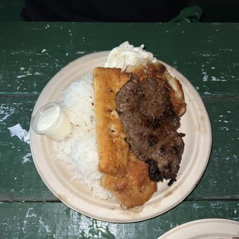 Rainbow Drive-In - The Mix Plate - Hawaiian Near Me - Honolulu, Hawaii Rainbow Drive-In - The Mix Plate - Hawaiian Near Me - Honolulu, Hawaii