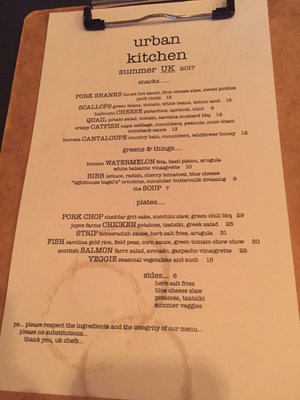 Menu photo 4 Urban Kitchen Corolla, NC