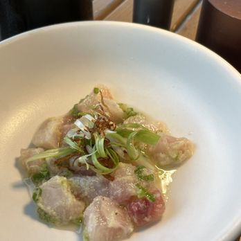 Yang’s Kitchen - Poke on the seasonal menu with $4 going to maui relief fund! @tubbywithtay - Asian Fusion Near Me - Alhambra, California