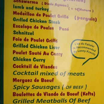 L'As du Fallafel - Summer 2015 Menu - Kosher Near Me - Paris, 75 L'As du Fallafel - Summer 2015 Menu - Kosher Near Me - Paris, 75
