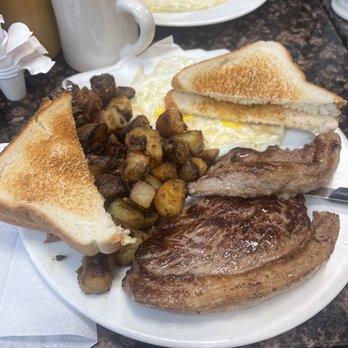 Theo's Cozy Corner - Picanha Steak and Eggs - Breakfast & Brunch Near Me - Boston, Massachusetts