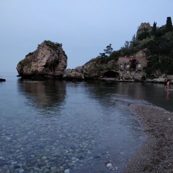 Isola Bella - In the evening - Beaches Near Me - Taormina, Maine