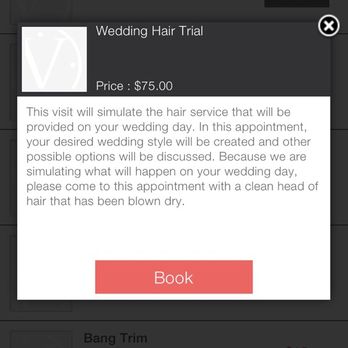 So Chic Beauty - Rules for Wedding trial. This info pops up when trying to schedule online. - Blow Dry/Out Services Near Me - Richmond, Virginia So Chic Beauty - Rules for Wedding trial. This info pops up when trying to schedule online. - Blow Dry/Out Services Near Me - Richmond, Virginia