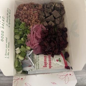 The Good Salad - The Good Chocolate Square - Salad Near Me - Campbell, California