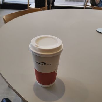 Capital One Café - 16 oz. caramel latte - Banks & Credit Unions Near Me - Chicago, Illinois Capital One Café - 16 oz. caramel latte - Banks & Credit Unions Near Me - Chicago, Illinois